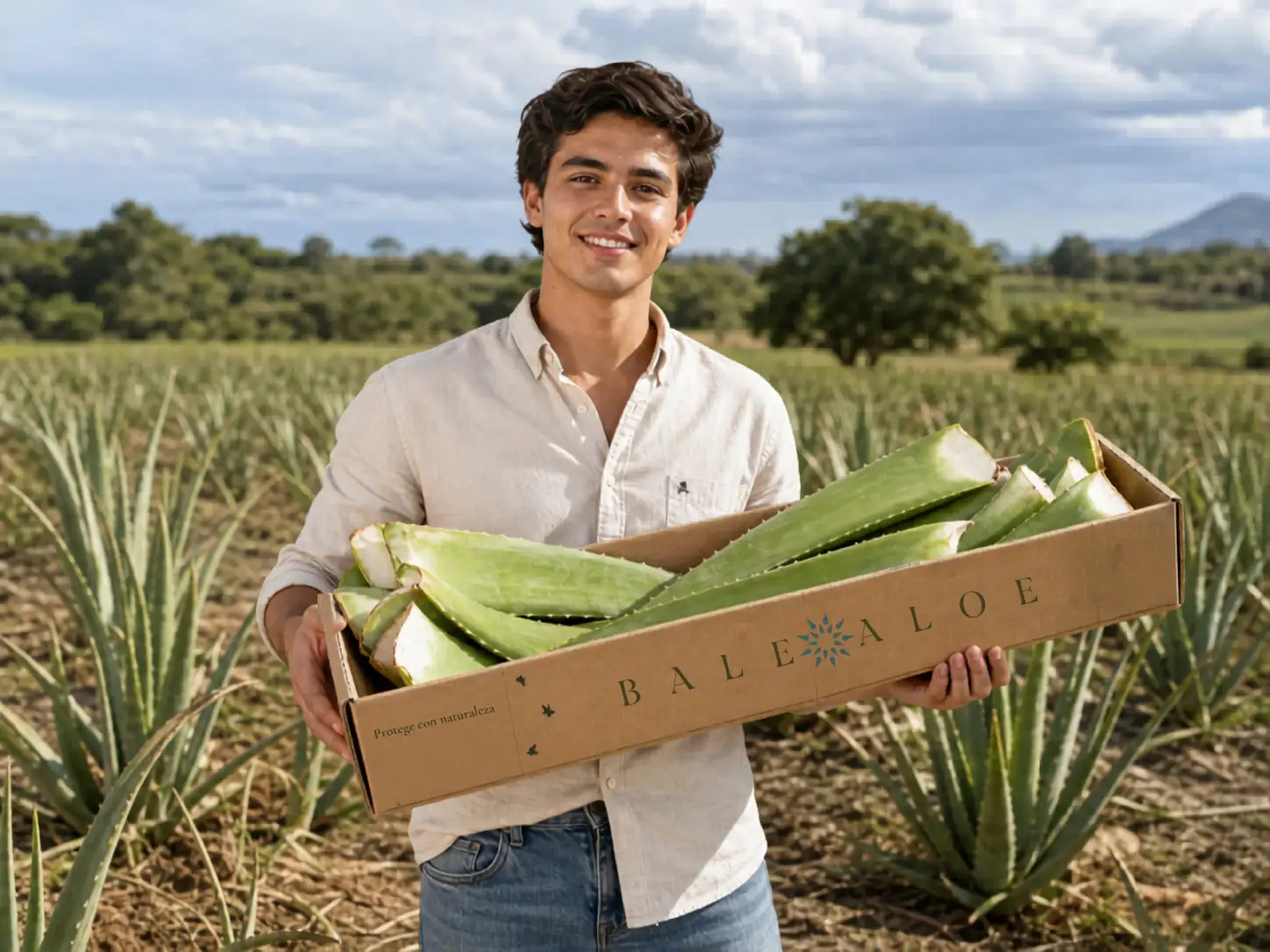 Hola caja hombre